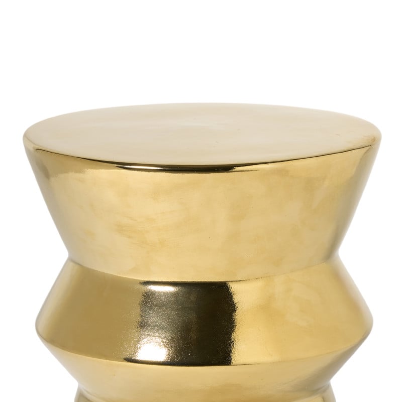 Bijzettafel gold - goudkleurig - &Oslash;33x44 cm