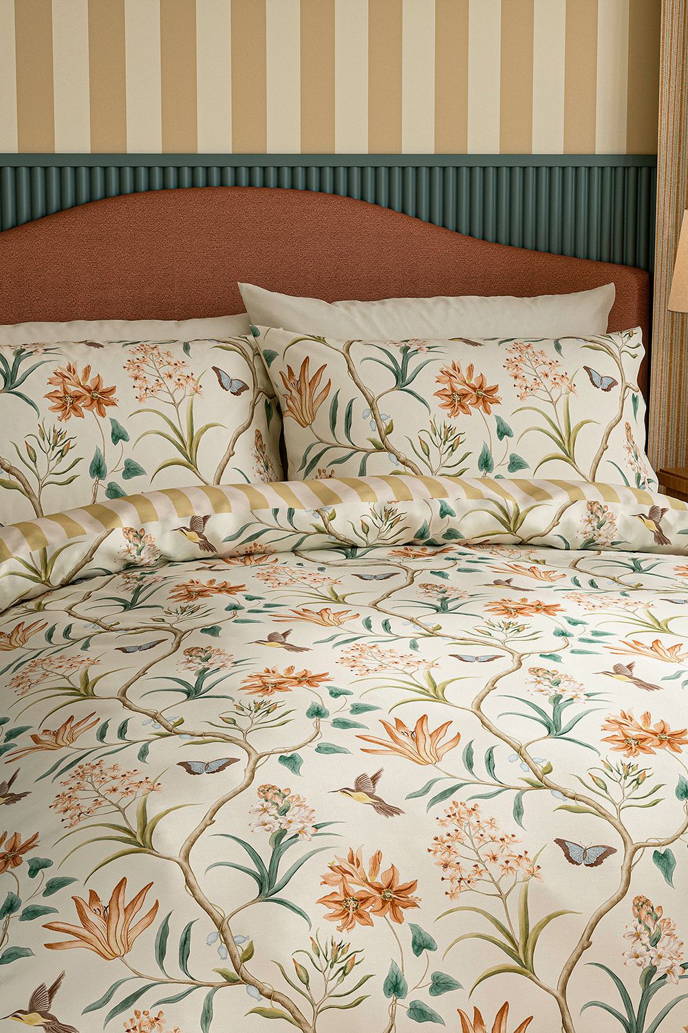Sanderson Clementine' Cotton Duvet Cover Set
