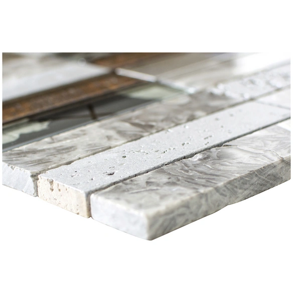 Mosaikfliese »Day«, BxL: 29,8 x 29,8 cm, Wandbelag