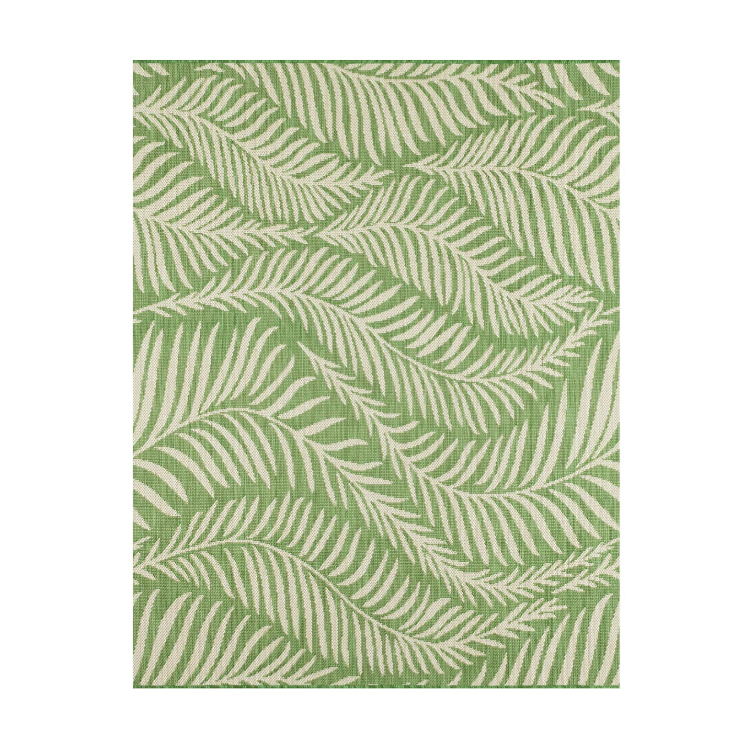 ALAYA - Tapis intérieur et extérieur vert - 200x200 cm