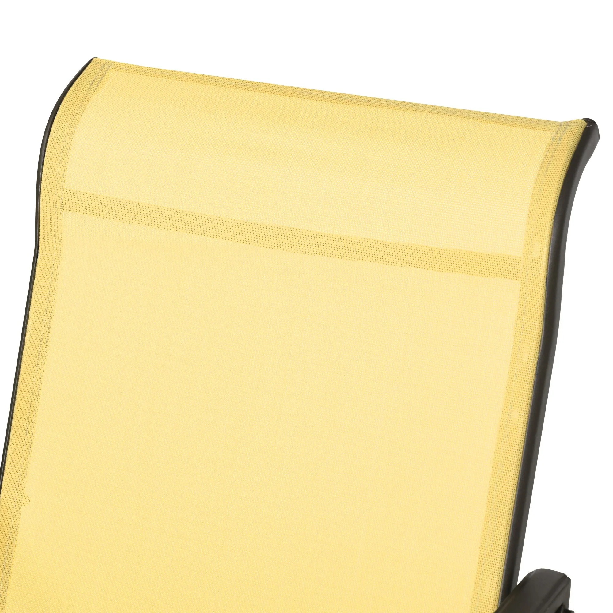 3-Piece Outdoor Gliders Set Bistro Set with Steel Frame, Tempered Glass Top Table for Patio, Garden, Backyard, Lawn, Bei