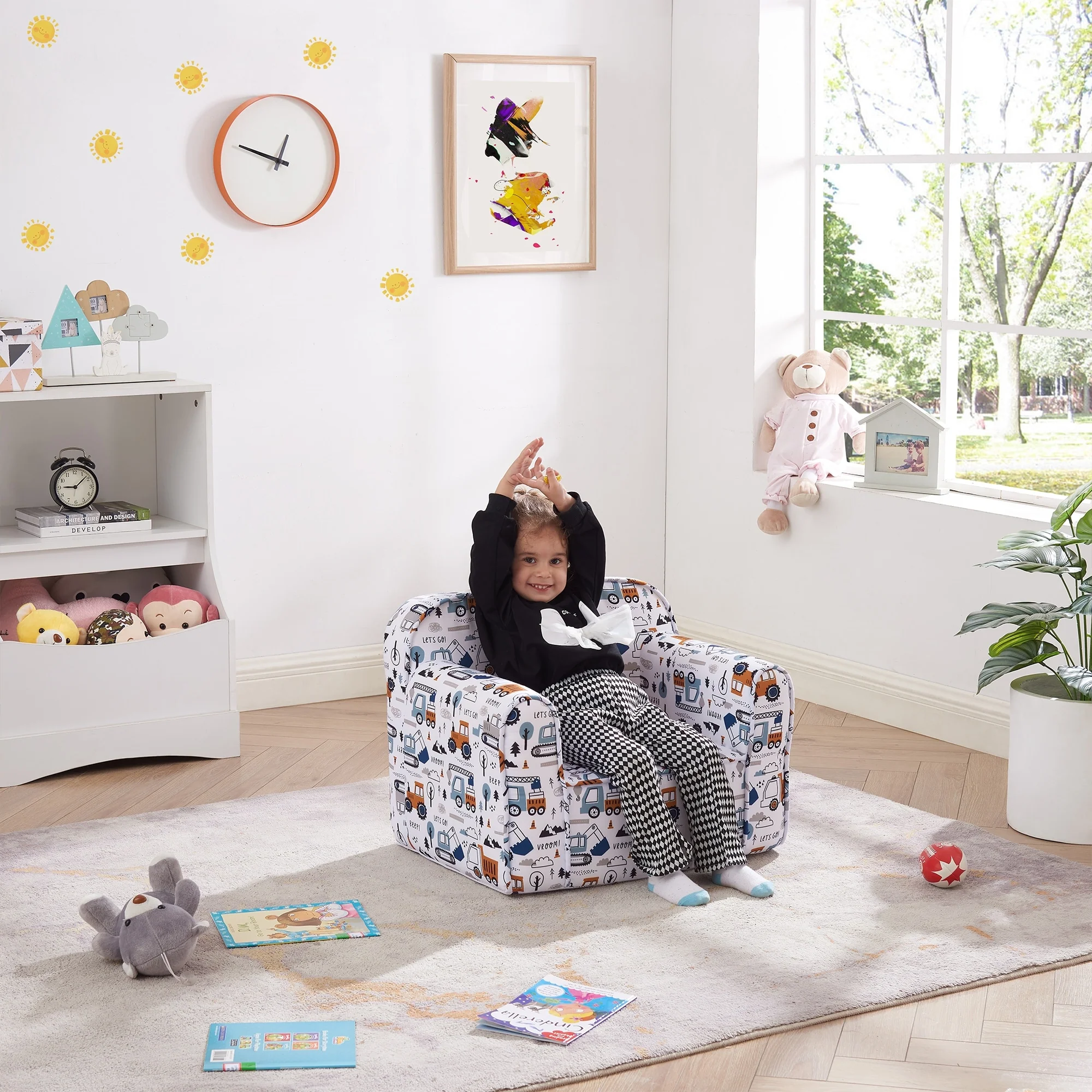 Kids Armchair Toddler Couch Baby Sofa Chair
