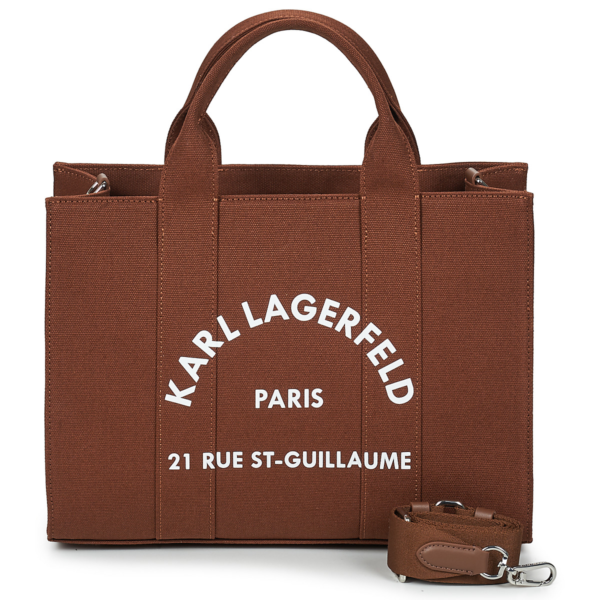 Karl Lagerfeld - K/RSG SQUARE MEDIUM TOTE - Brown