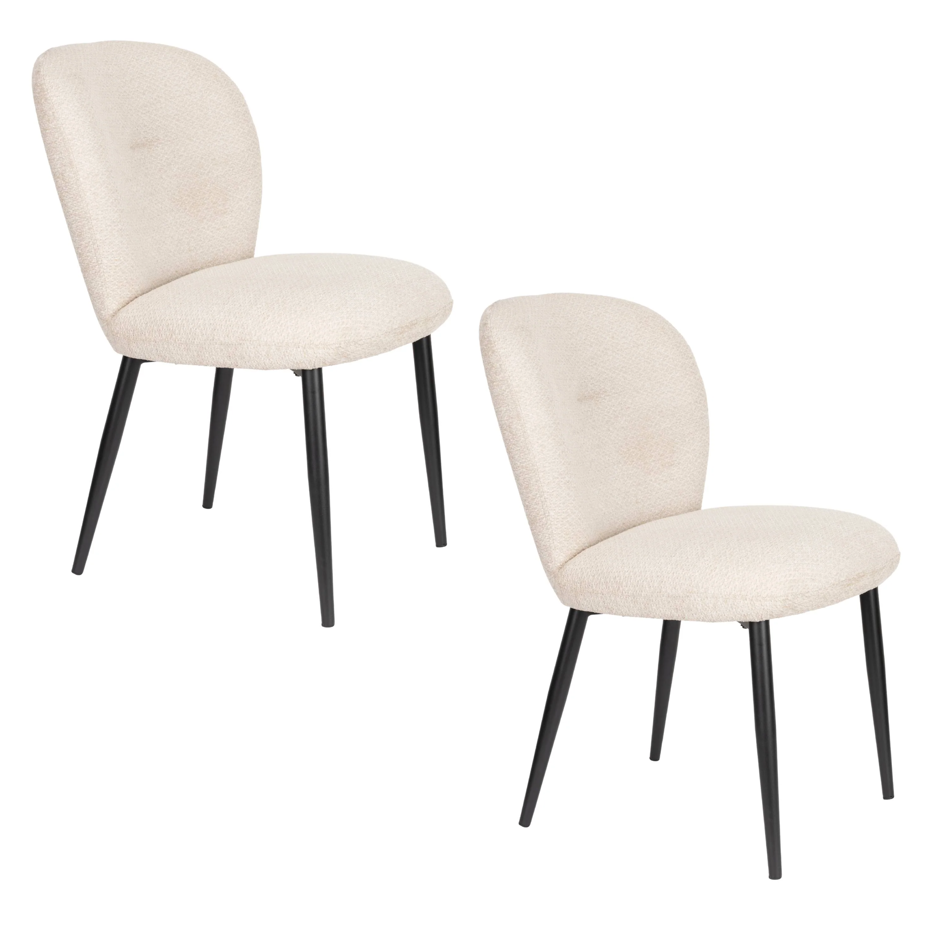 Eetkamerstoel Daglica set van 2
