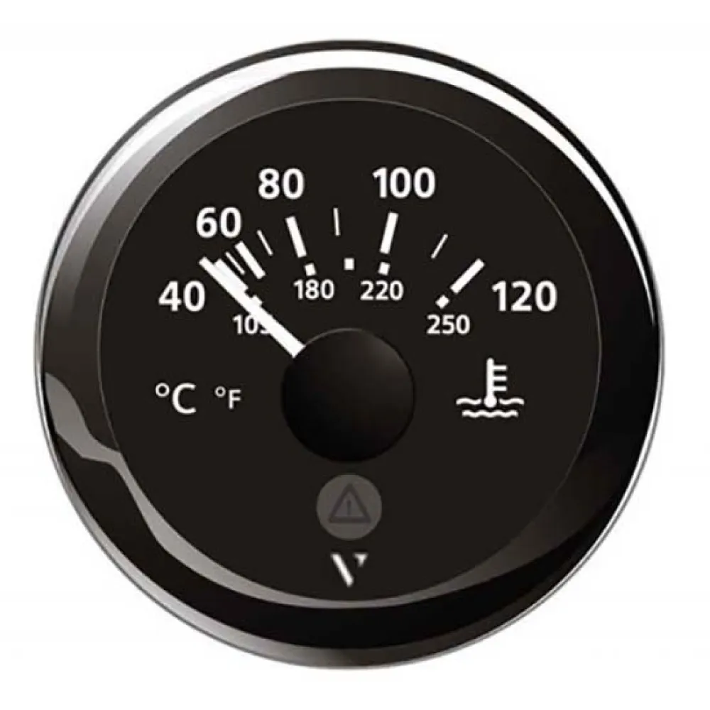 VDO 40-120°C 287.4-22.7 Ohm Temperature Indicator Instrument