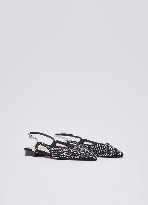 Slingback full strass