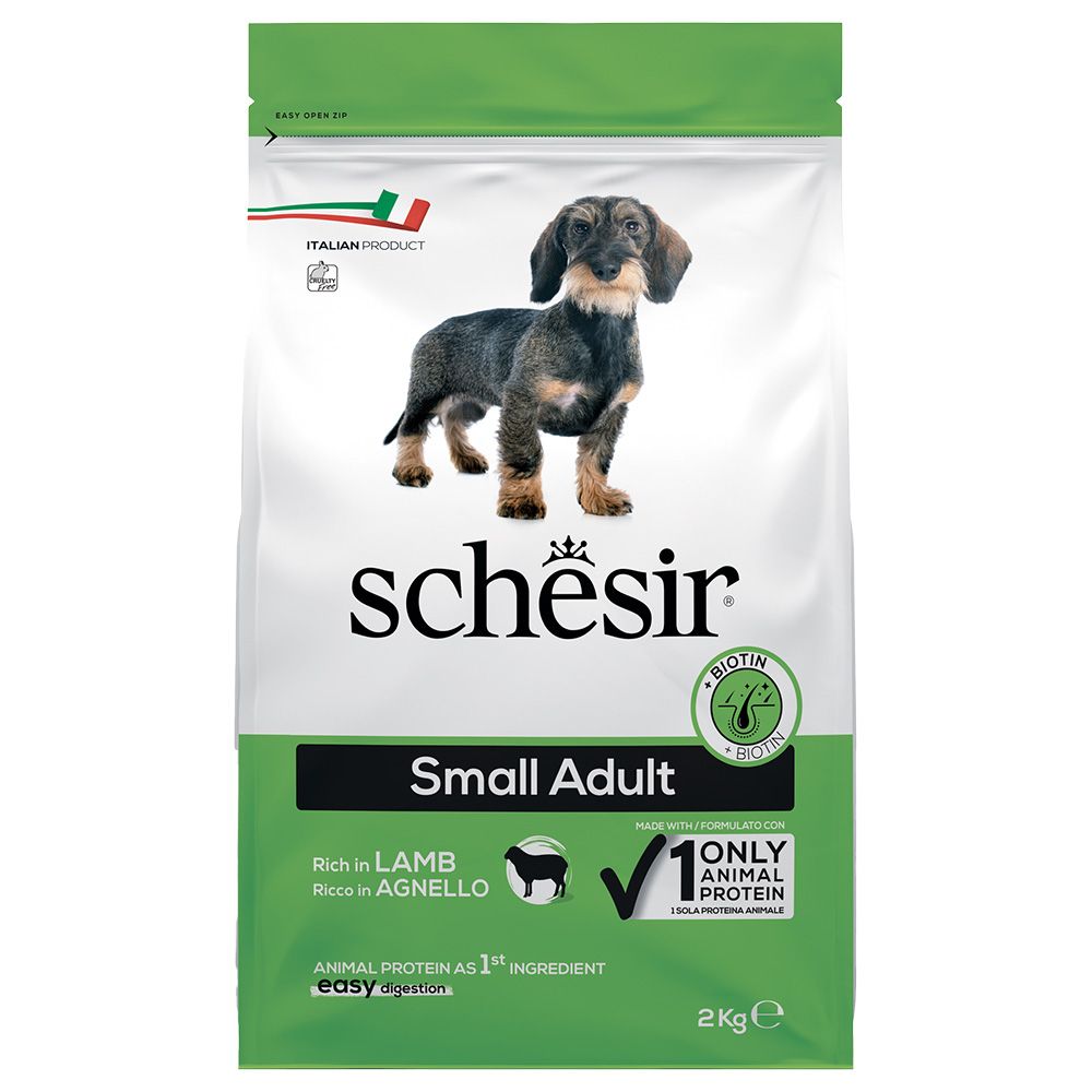 Schesir Dog Small Adult with Lamb