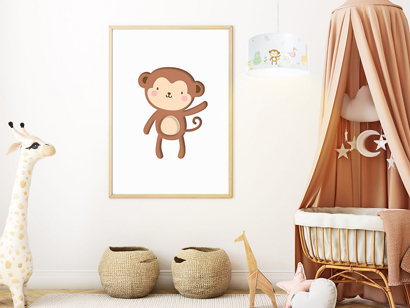 Lampa wisząca dziecięca Sweet Dreams 30 cm wielokolorowa