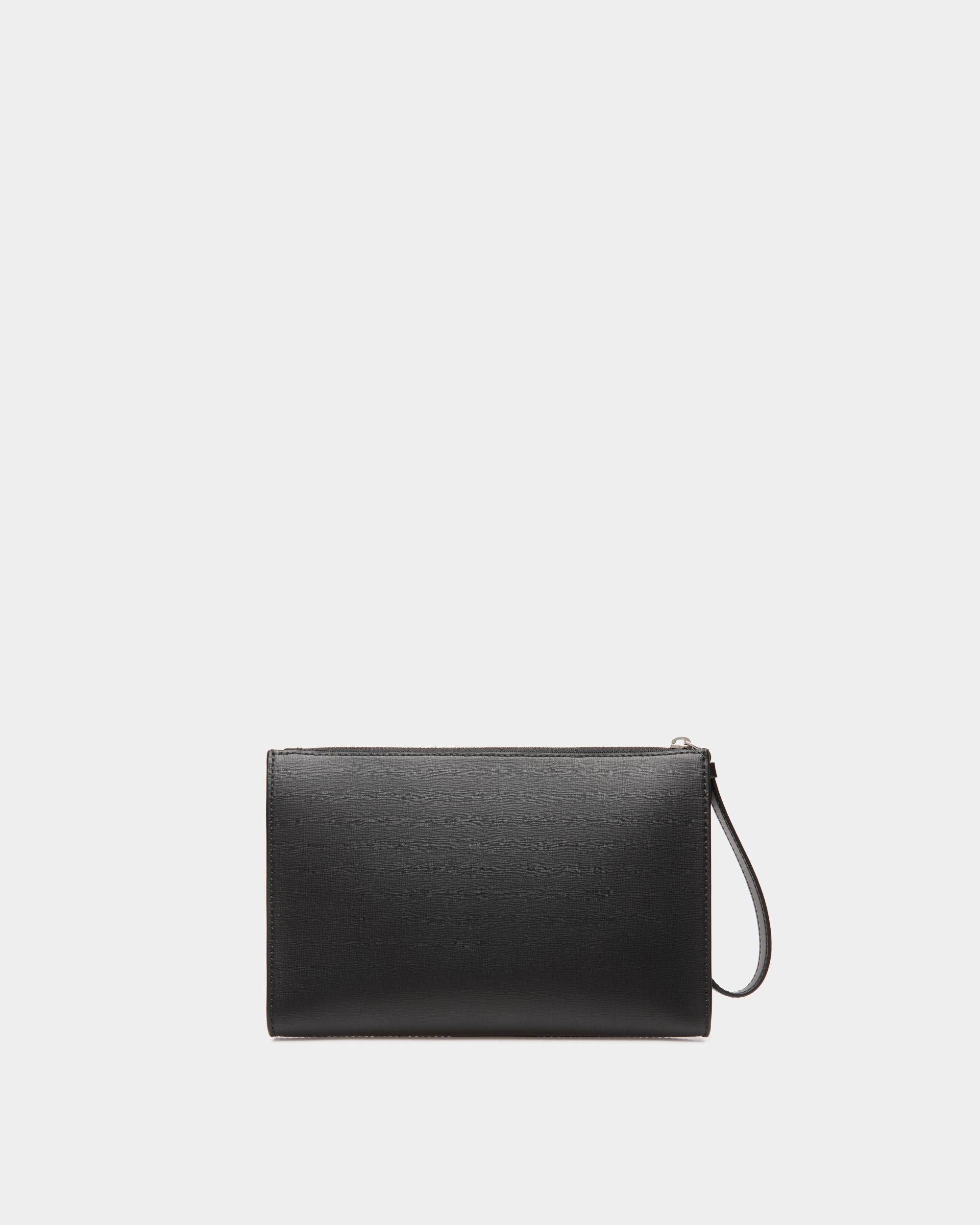 Mythos Pochette Aus Recyceltem Leder In Schwarz