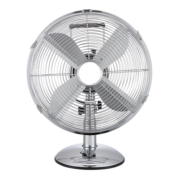 Mini ventilateur de table 30 cm chrome FTE30-23A