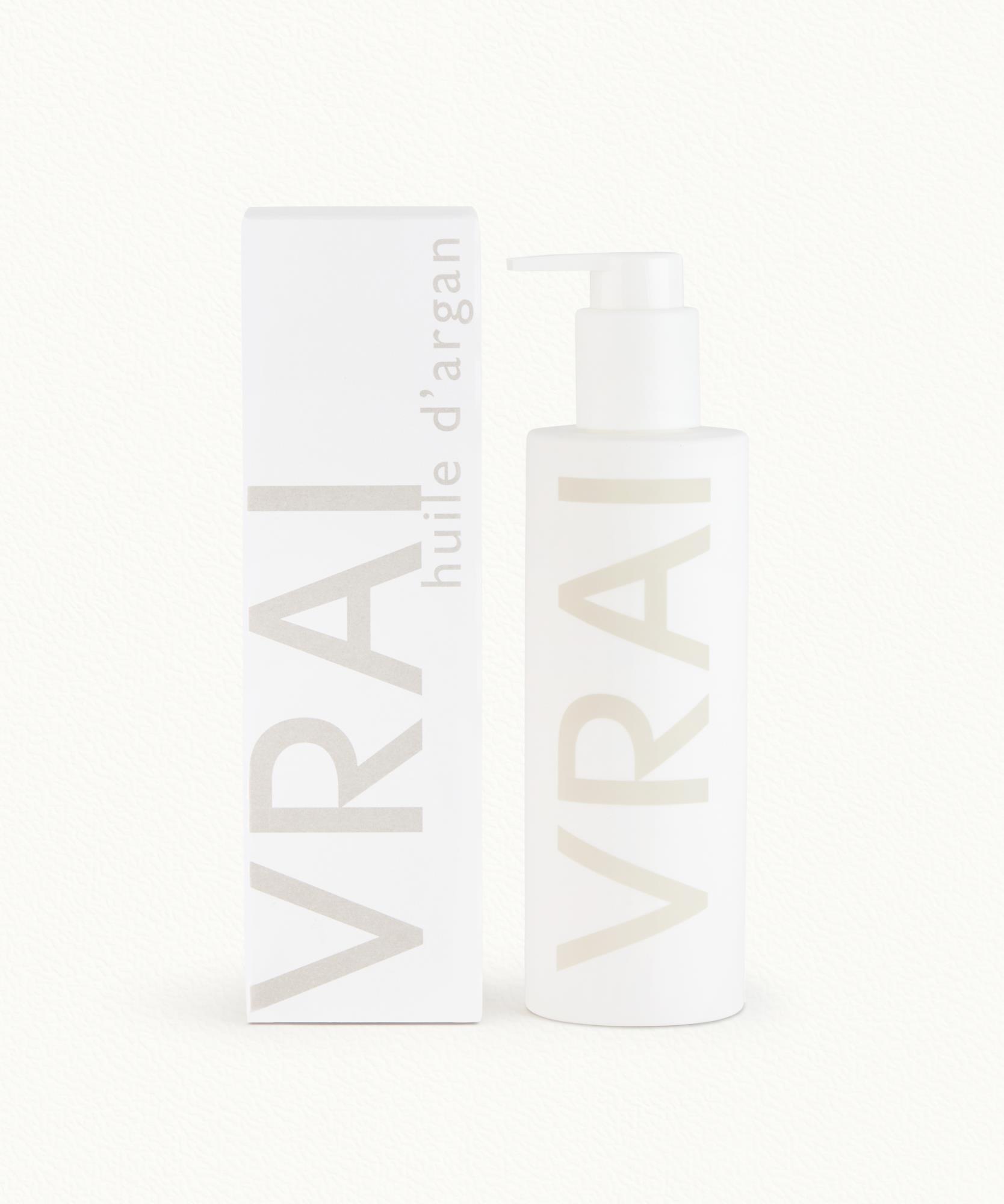Huile d'Argan naturelle pour le corps & les cheveux - VRAI