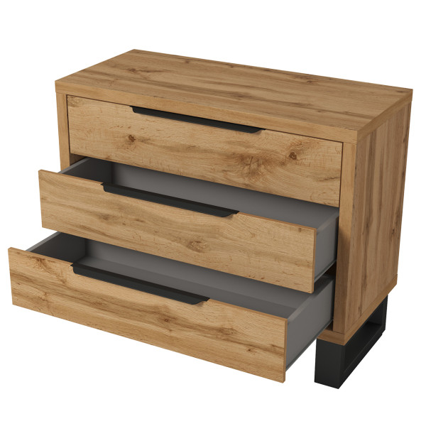Komoda HOLLI HL27 dąb wotan