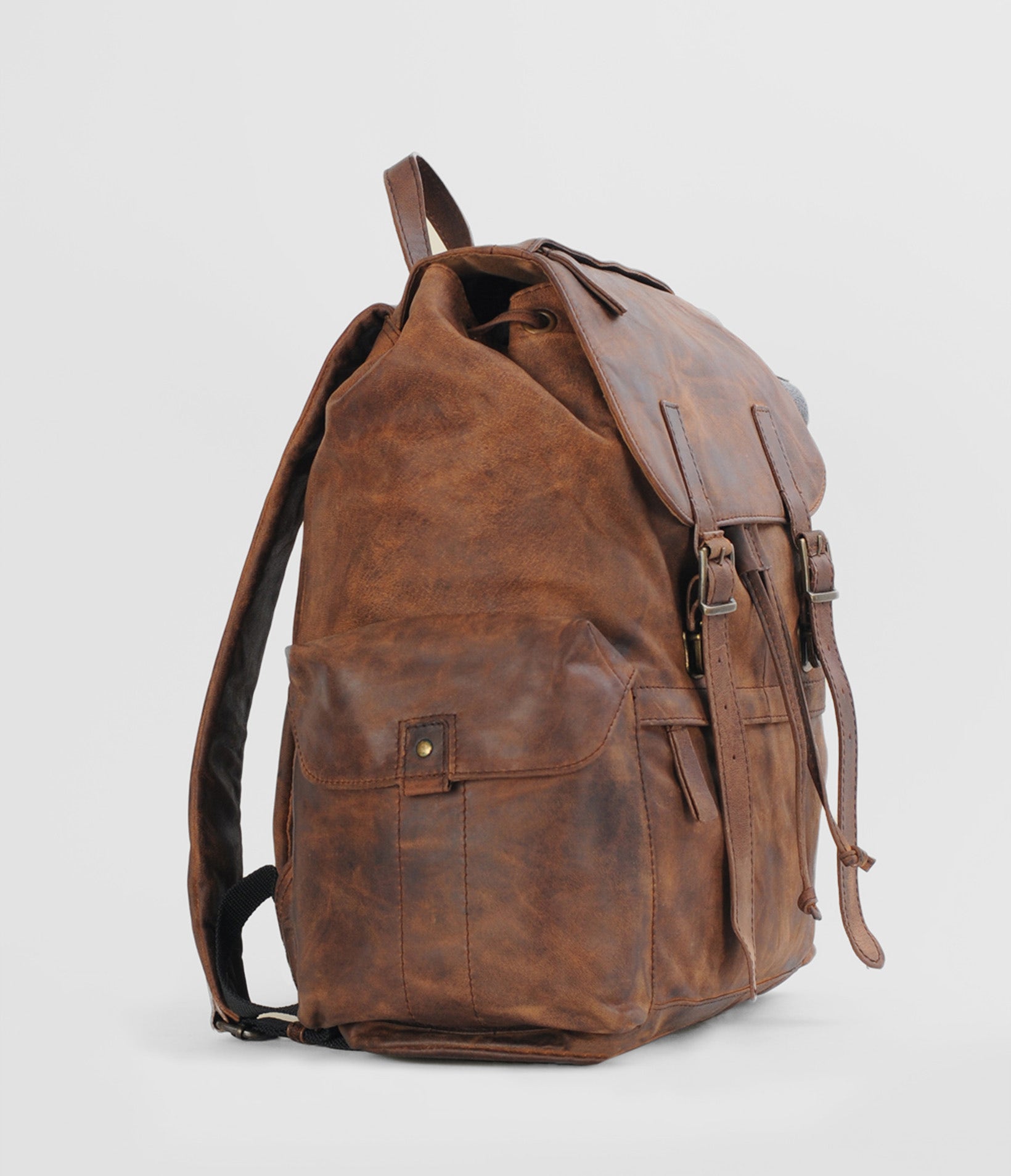 Nicholas Vintage Leather Backpack