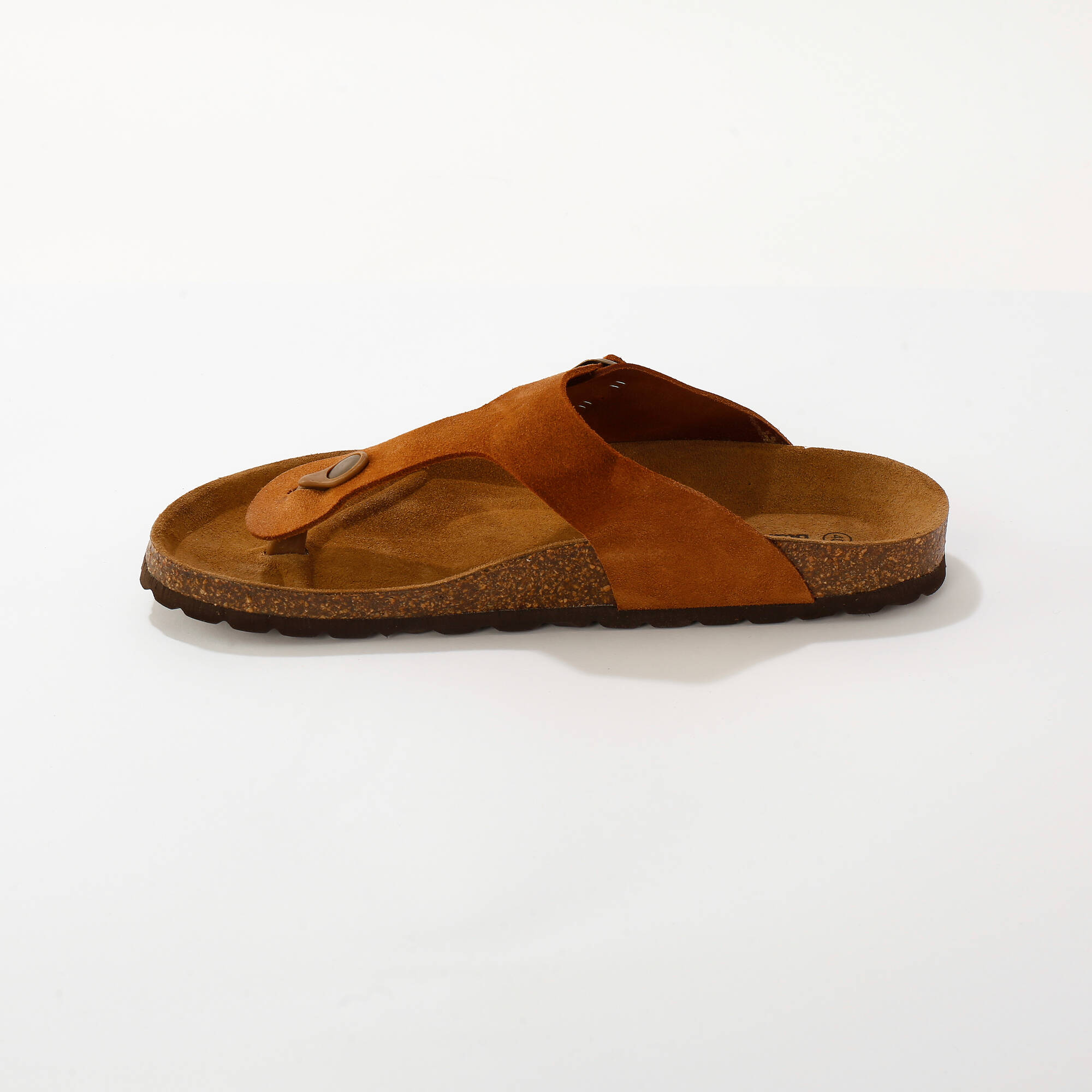 Mule entredoigt cro&ucirc;te de cuir certifié LWG