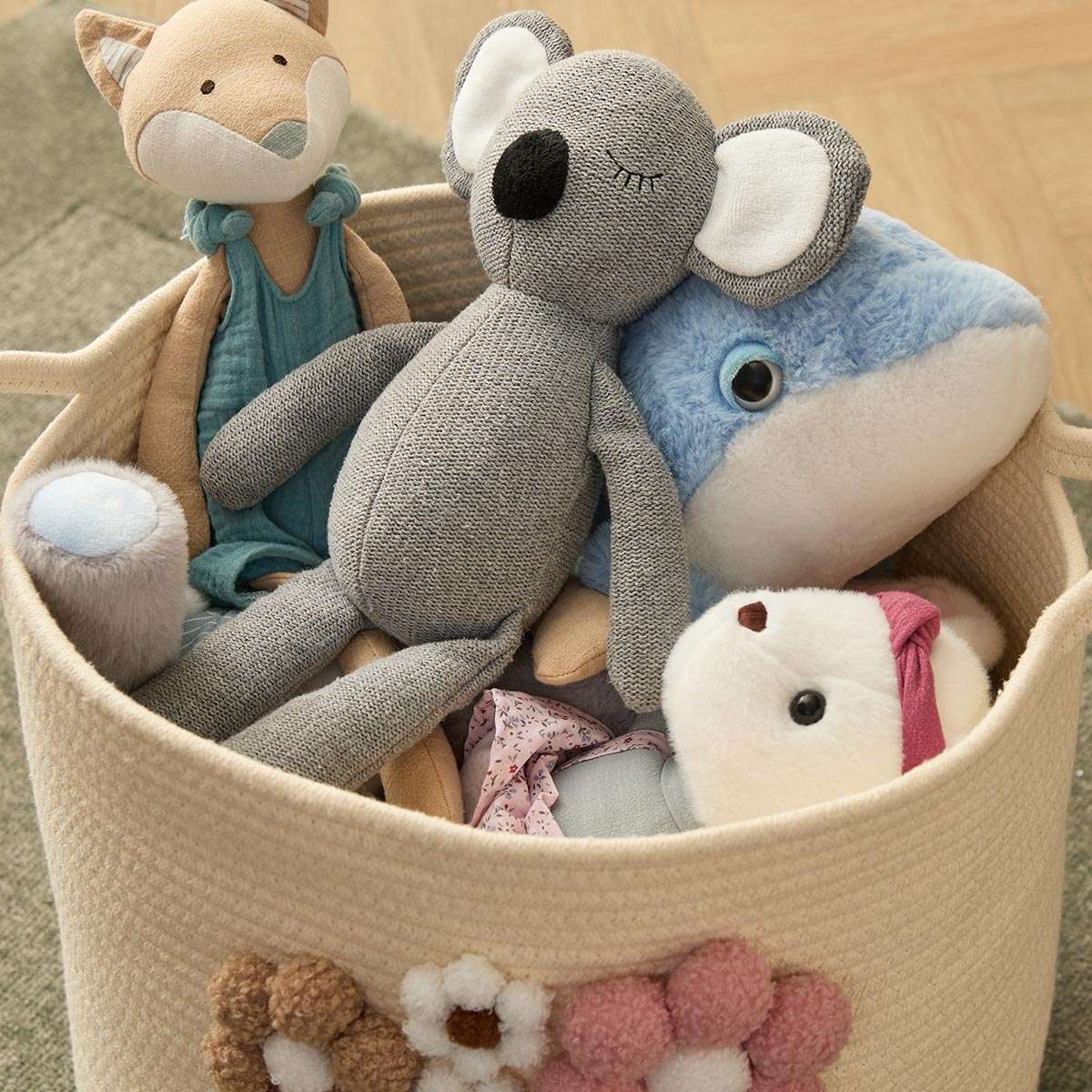 Daisy Rope Basket