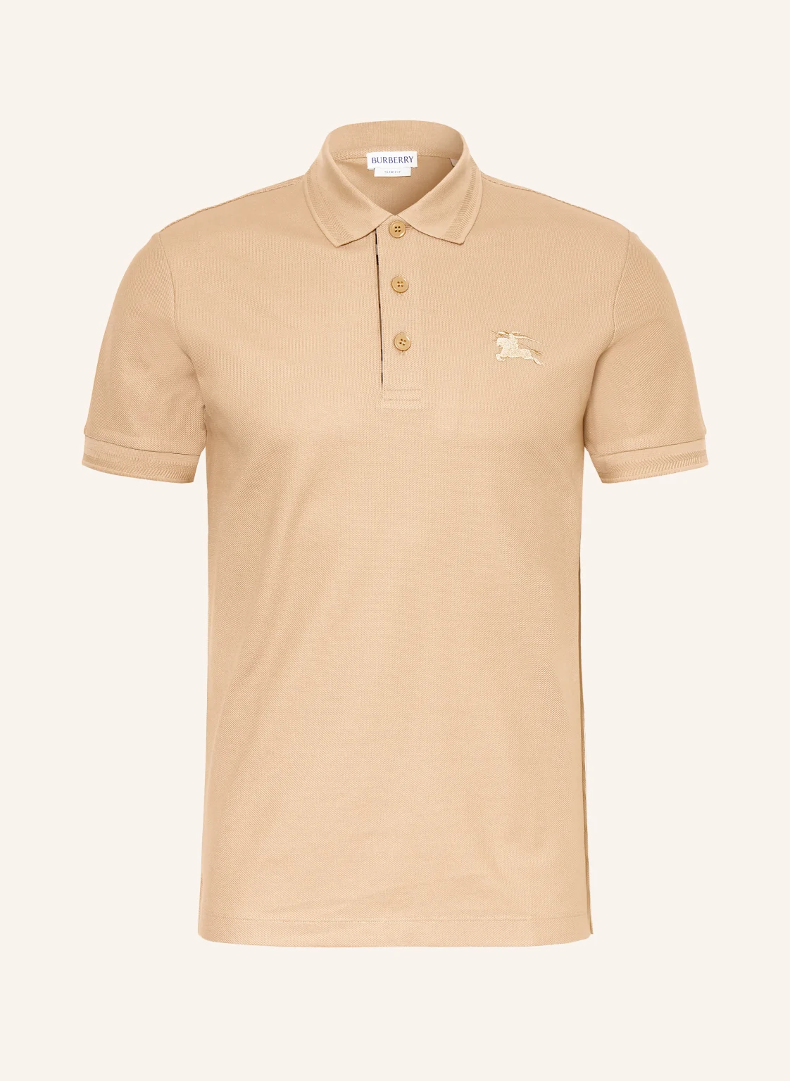 BURBERRY Piqué-Poloshirt EDDIE Slim Fit