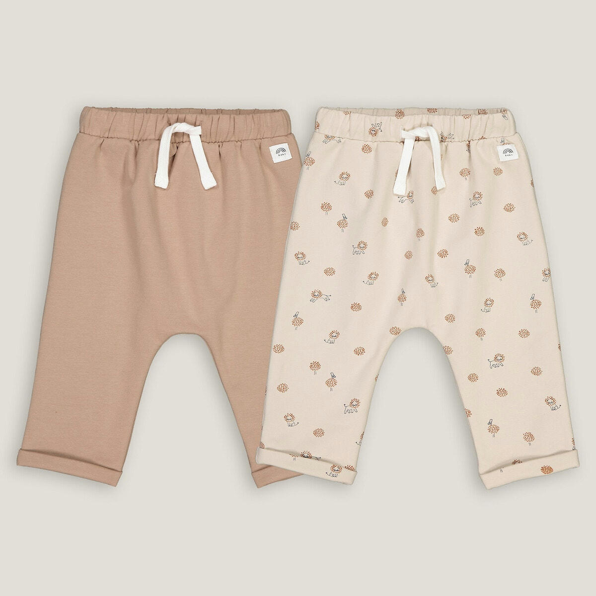 Lot de 2 sarouels en molleton