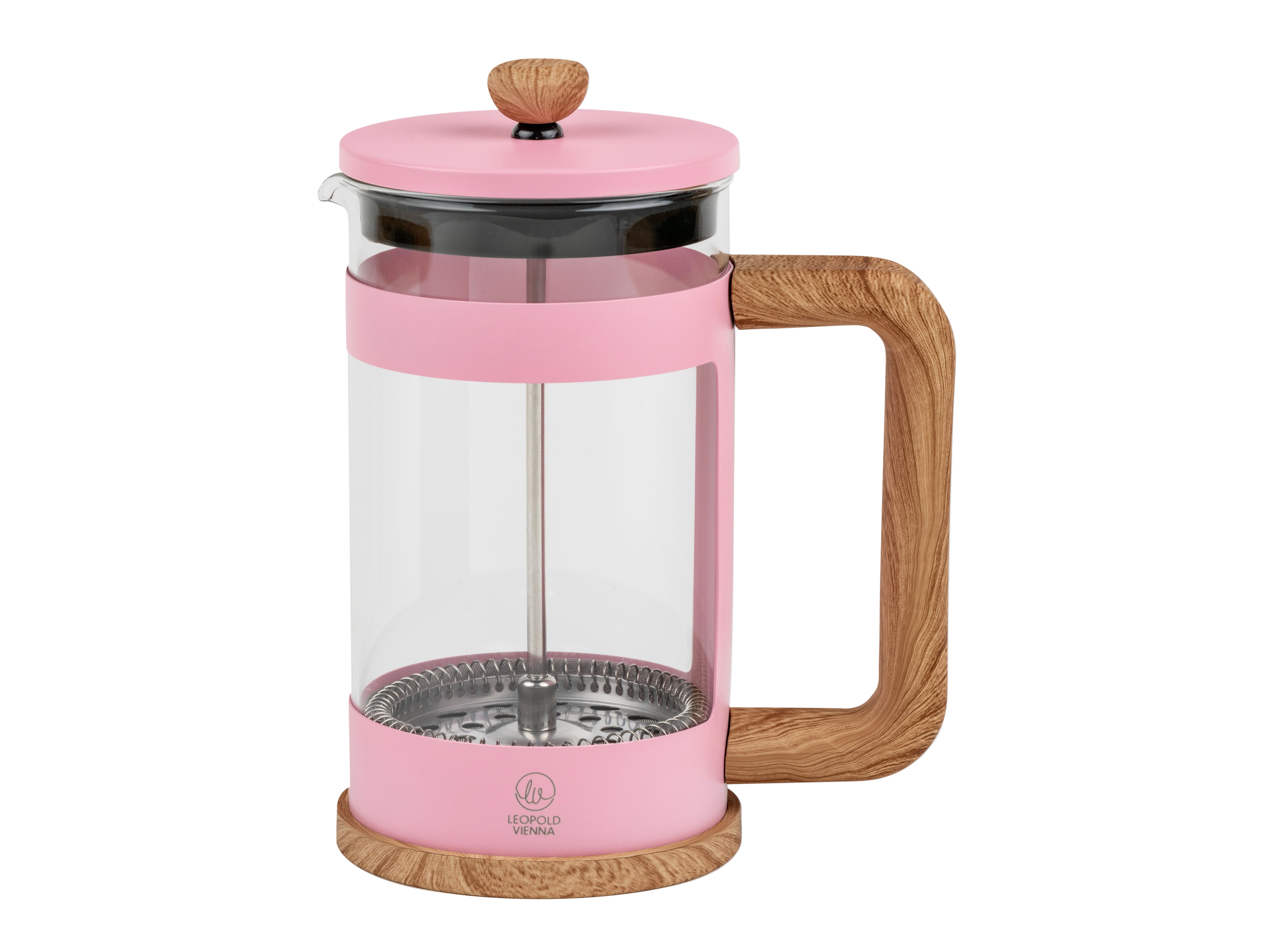 Leopold Vienna - Koffie- & theemaker Franca - 600 ml - roze - Gezien in VT Wonen magazine