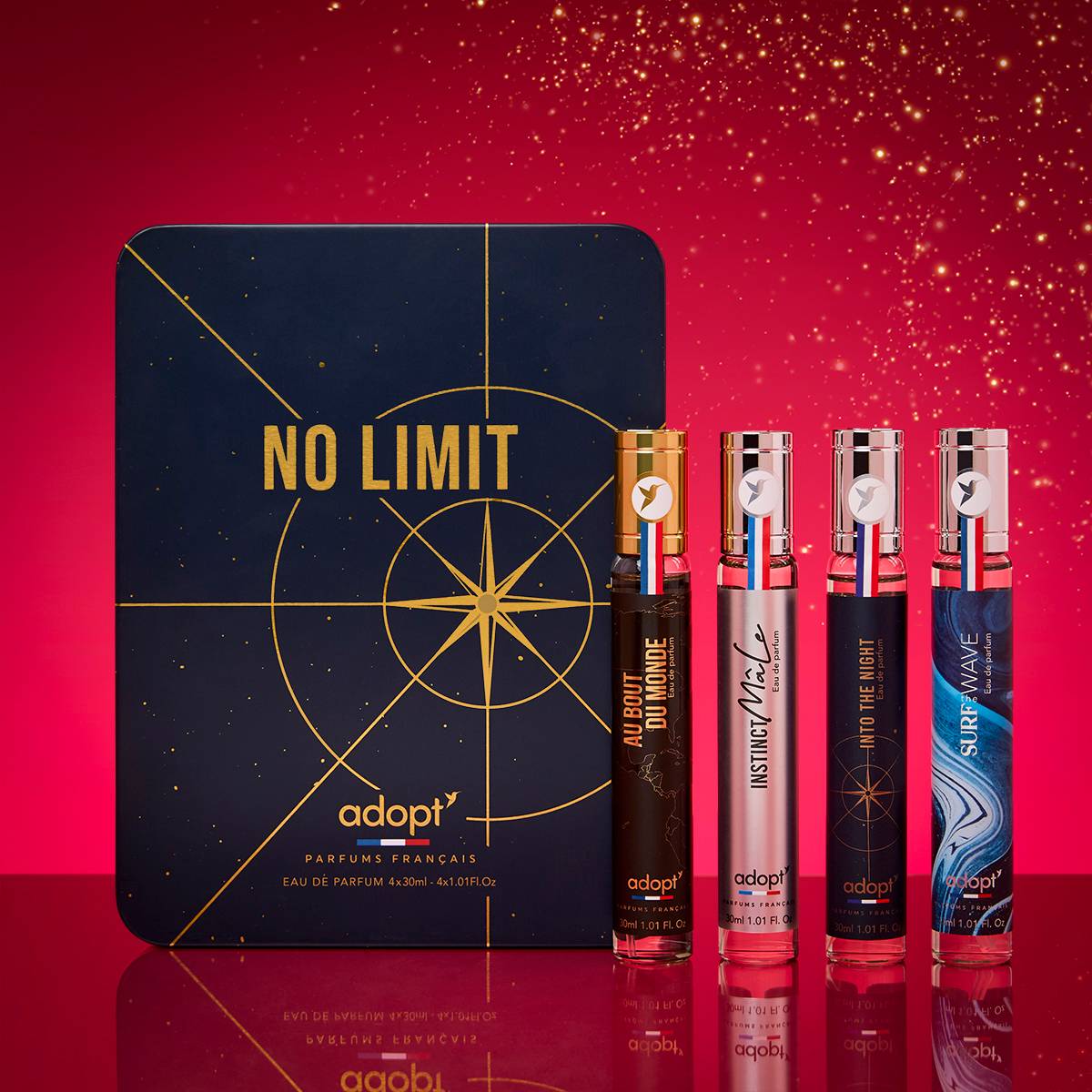 No LimitCoffret 4 x eaux de parfums 30 ml