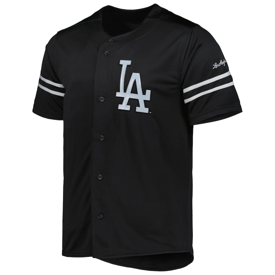 Los Angeles Dodgers Stitches Team Fashion Jersey - Black