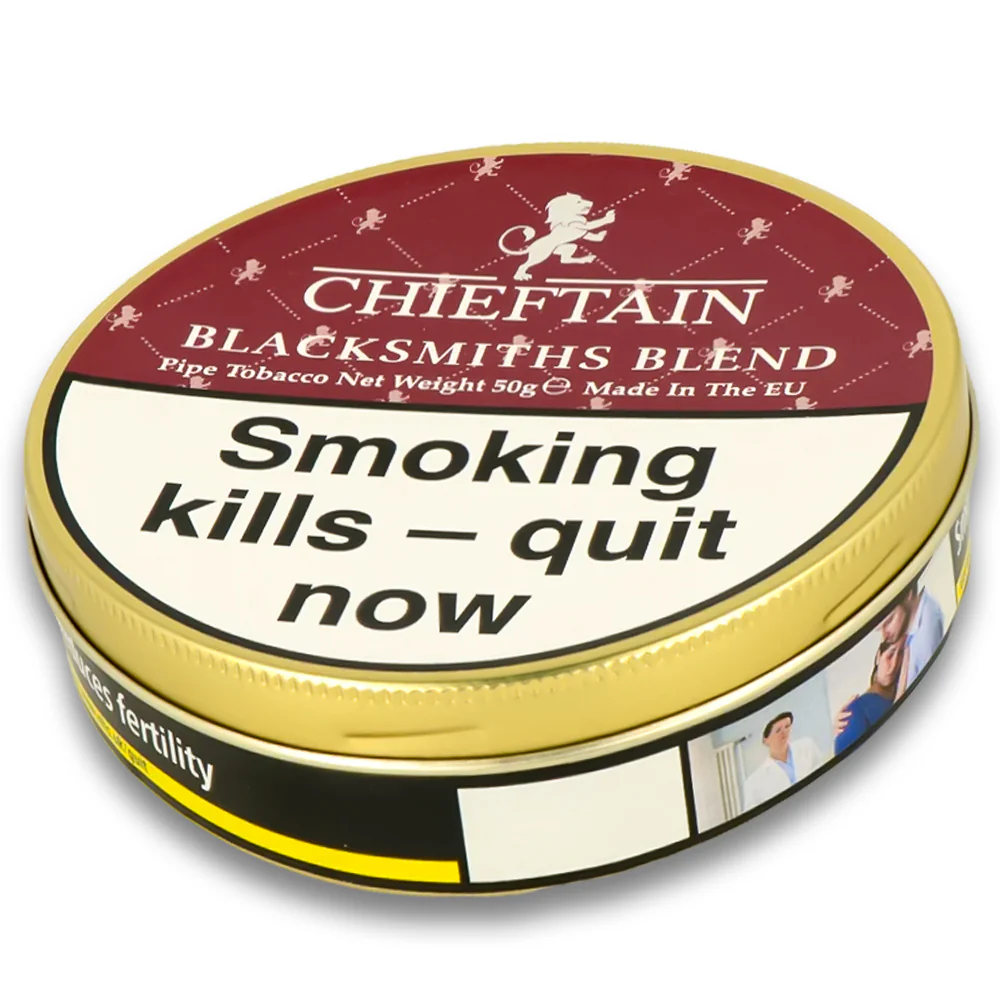 Chieftain Blacksmiths Blend Pipe Tobacco 50g Tin