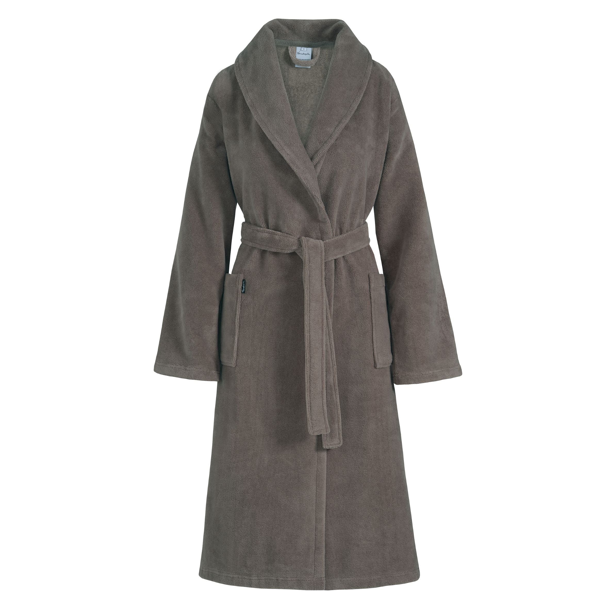 Beaumont Badjas Espresso   L   Bruin   Katoen   Polyester   Bamboe