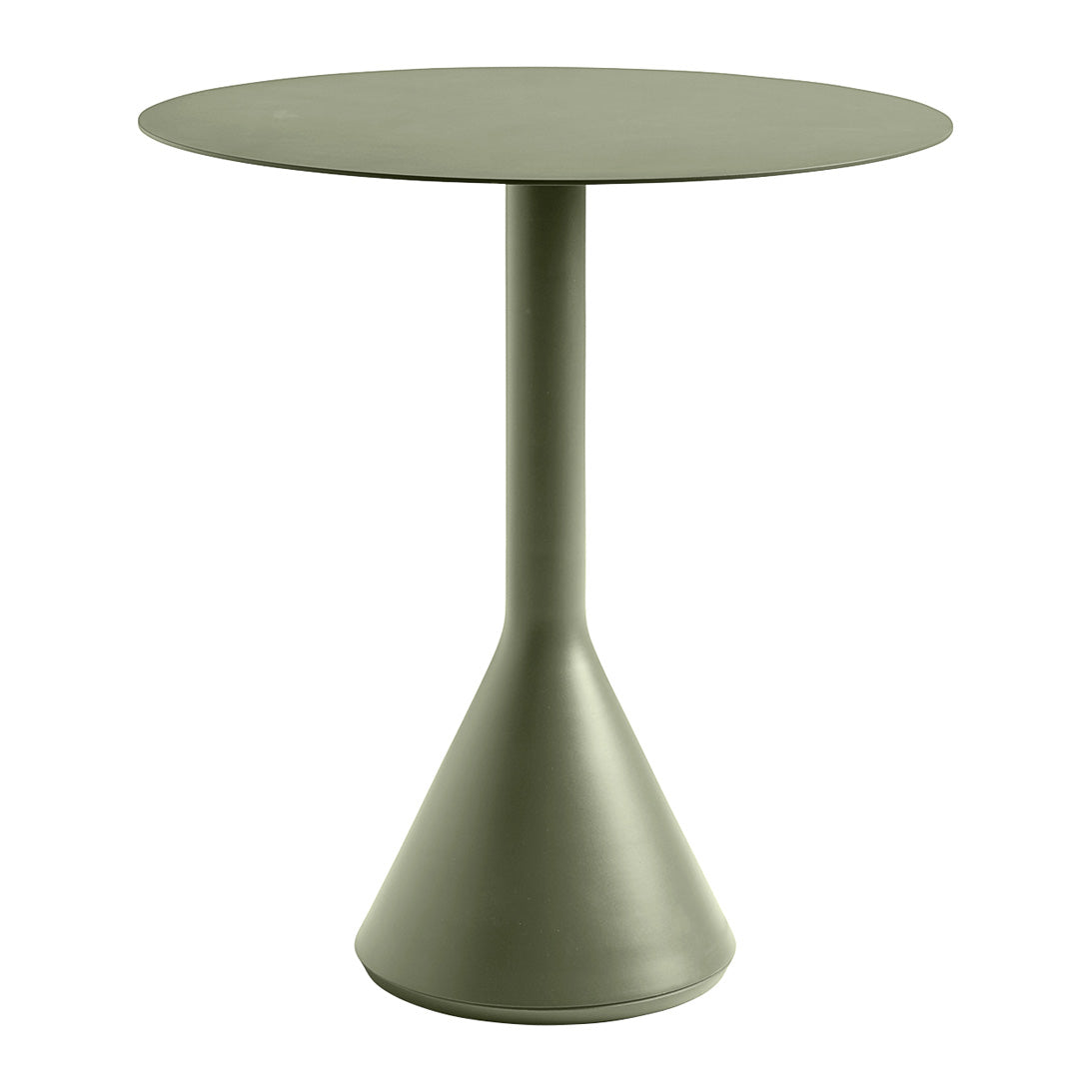 HAY Palissade Cone Tafel Ø 70 cm - Olijfgroen