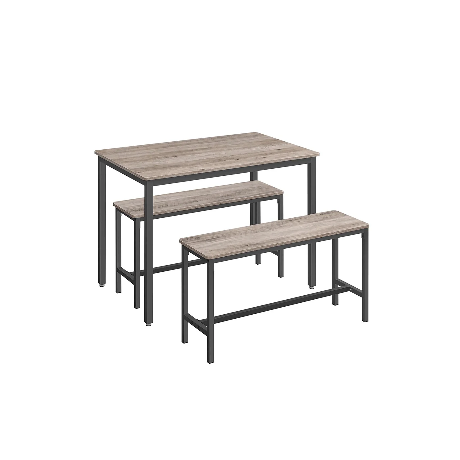 Ensemble table à manger et bancs