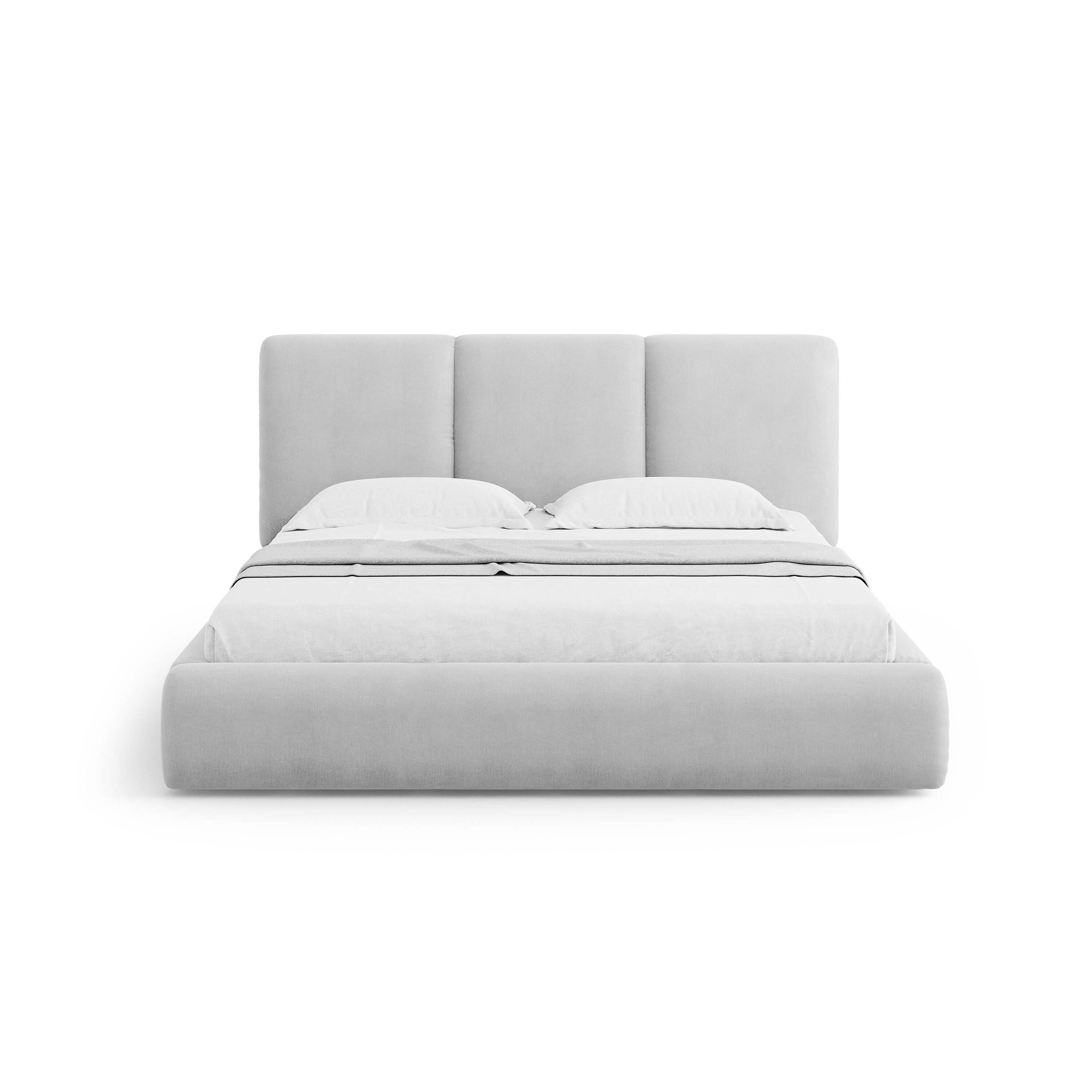 Windsor & Co Horizon Bedframe met Opbergvak - 160 x 200 cm - Chenille