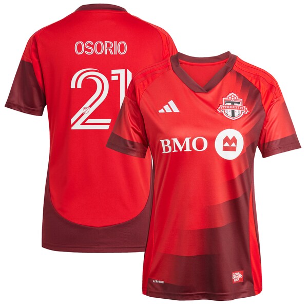 Jonathan Osorio Toronto FC adidas Women's 2025 Club Kit Replica Player Jersey - Red