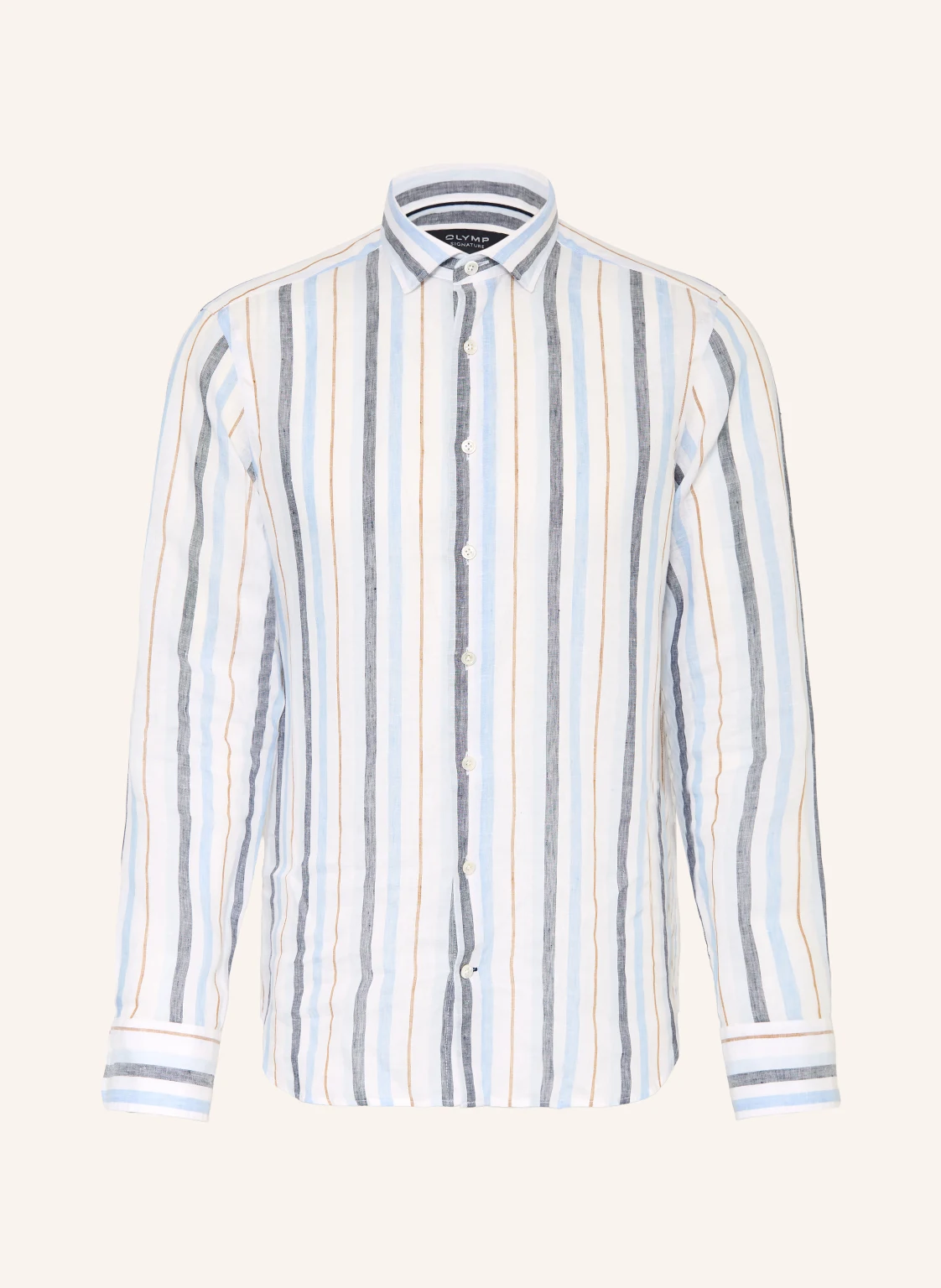 OLYMP SIGNATURE Leinenhemd Casual tailored fit