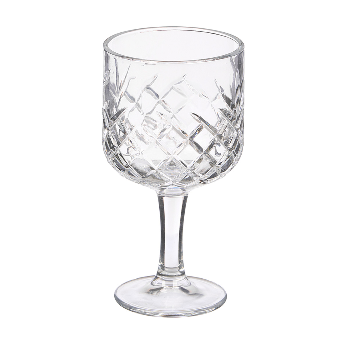 Copo de vinho em vidro 380ml