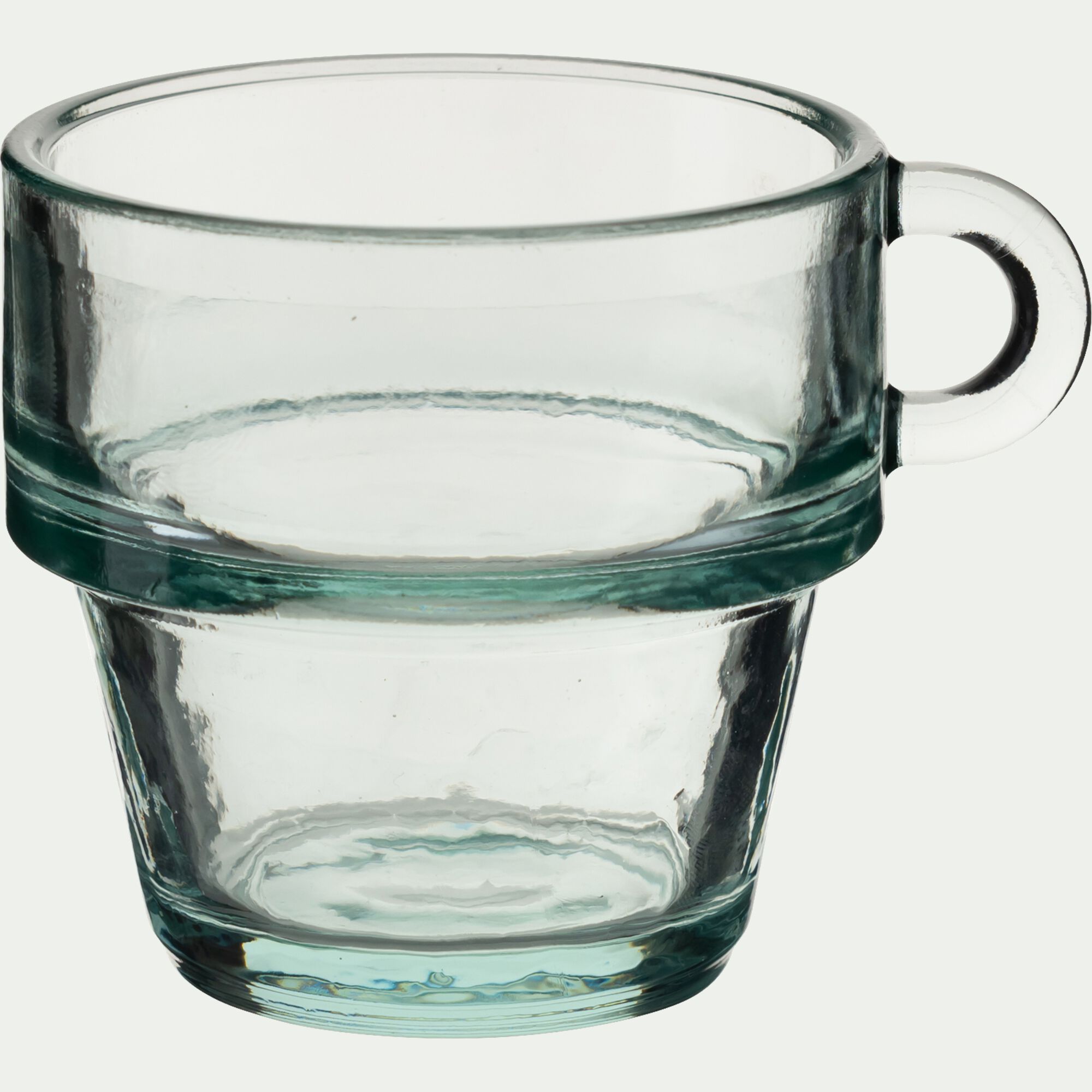 ECUME - Lot de 4 tasses à café 10cl - transparent