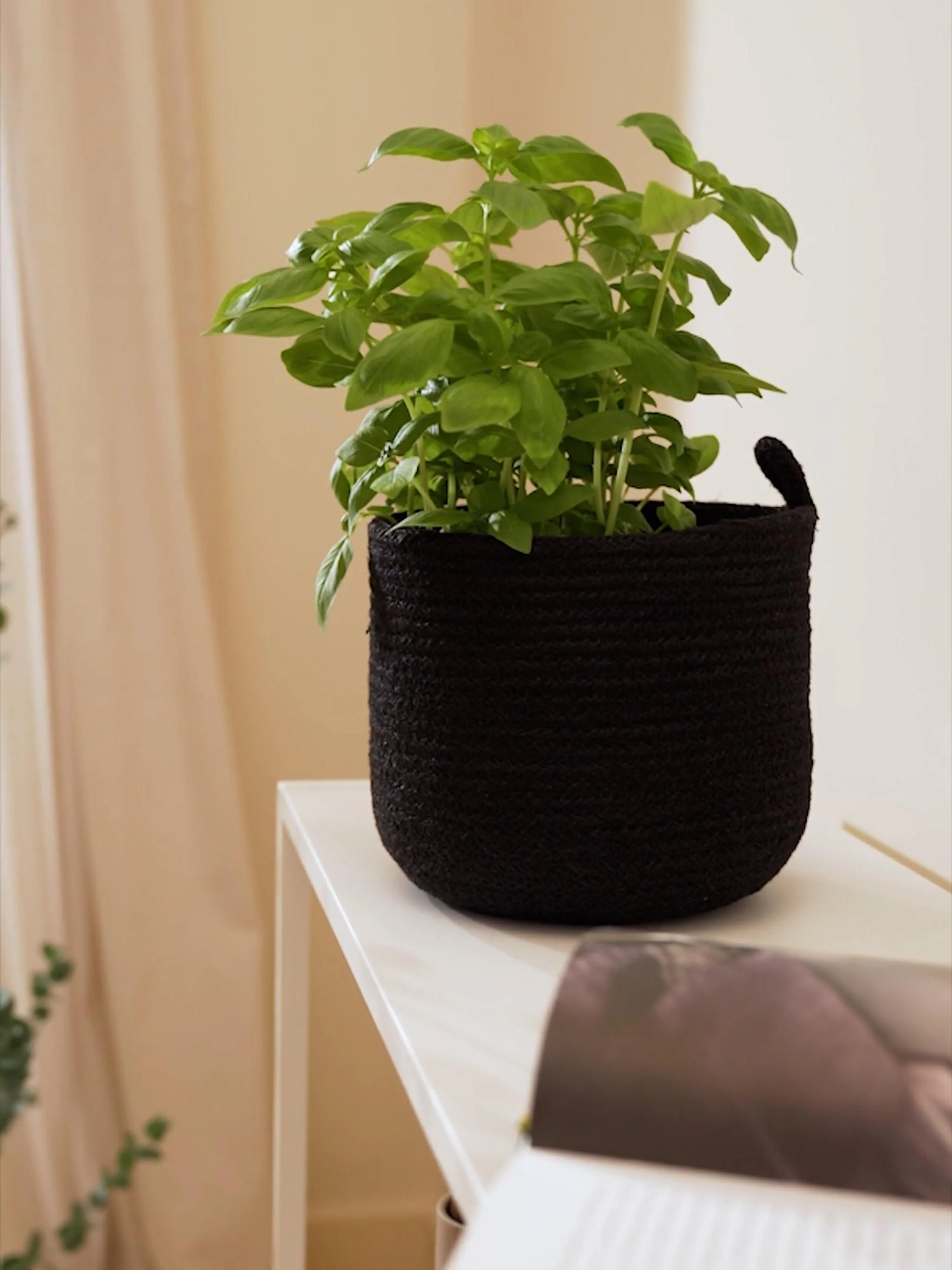 Aufbewahrungskorb Hang aus Jute