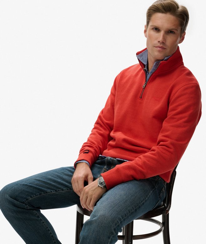 Essential Logo Half Zip