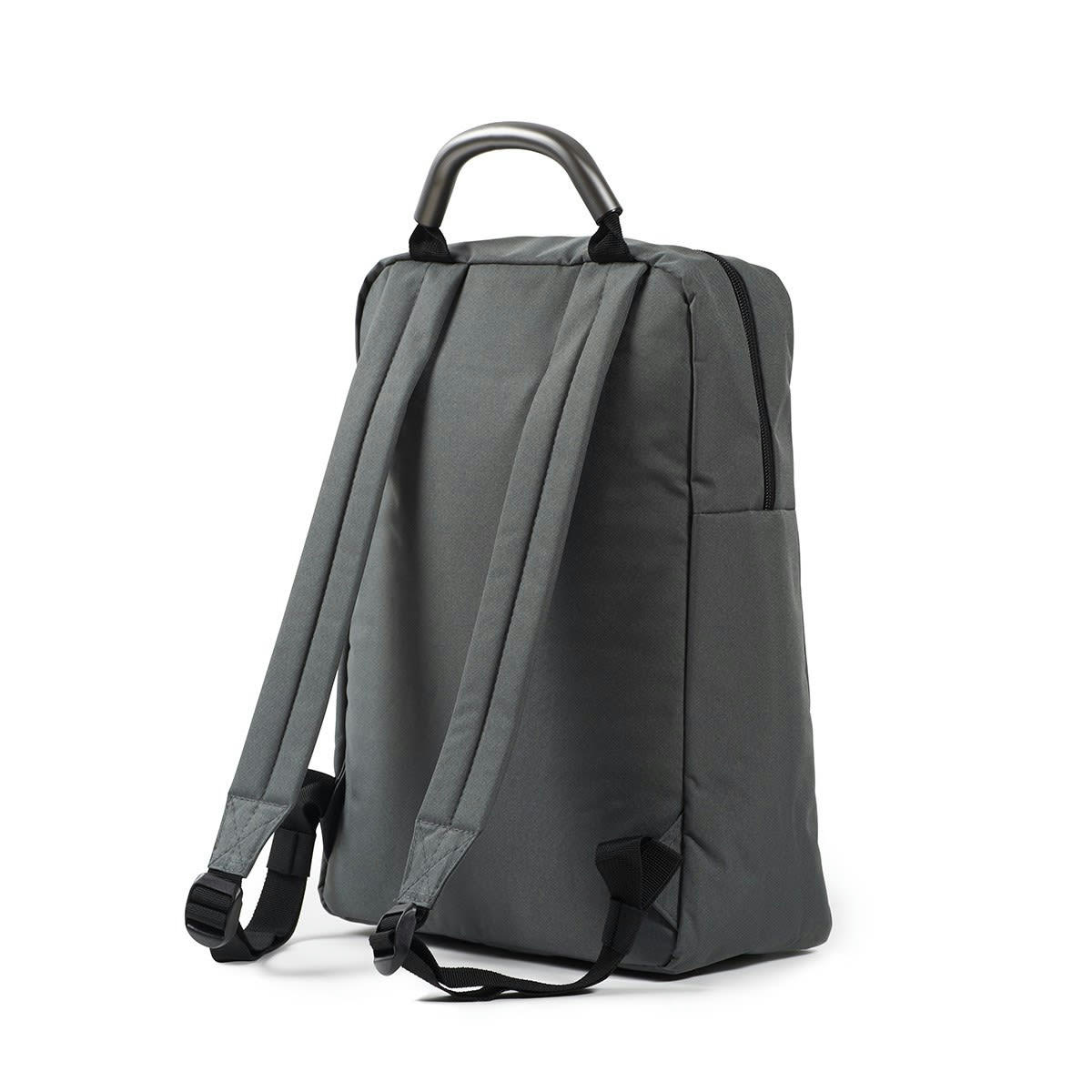 SLIM BACKPACK - Sac à dos premium plus en PVC gris