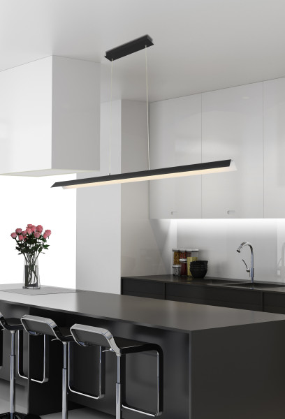Lampa wisząca KALAMOS czarna LED 1x30W Neutralna biel 1300lm Candellux
