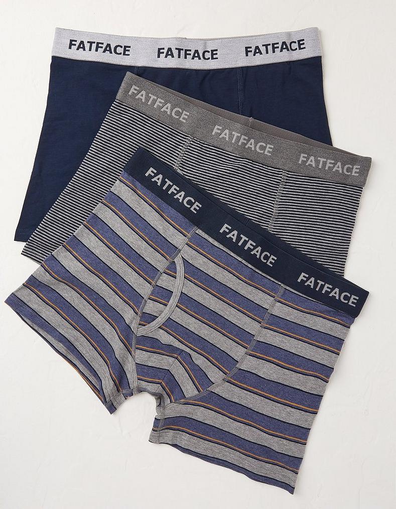 3 Pack Stockbridge Stripe Boxers