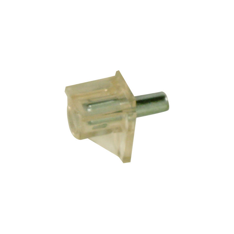 Taquet à entailler transparent Ø 5 mm 16 pièces TEKNIBOX