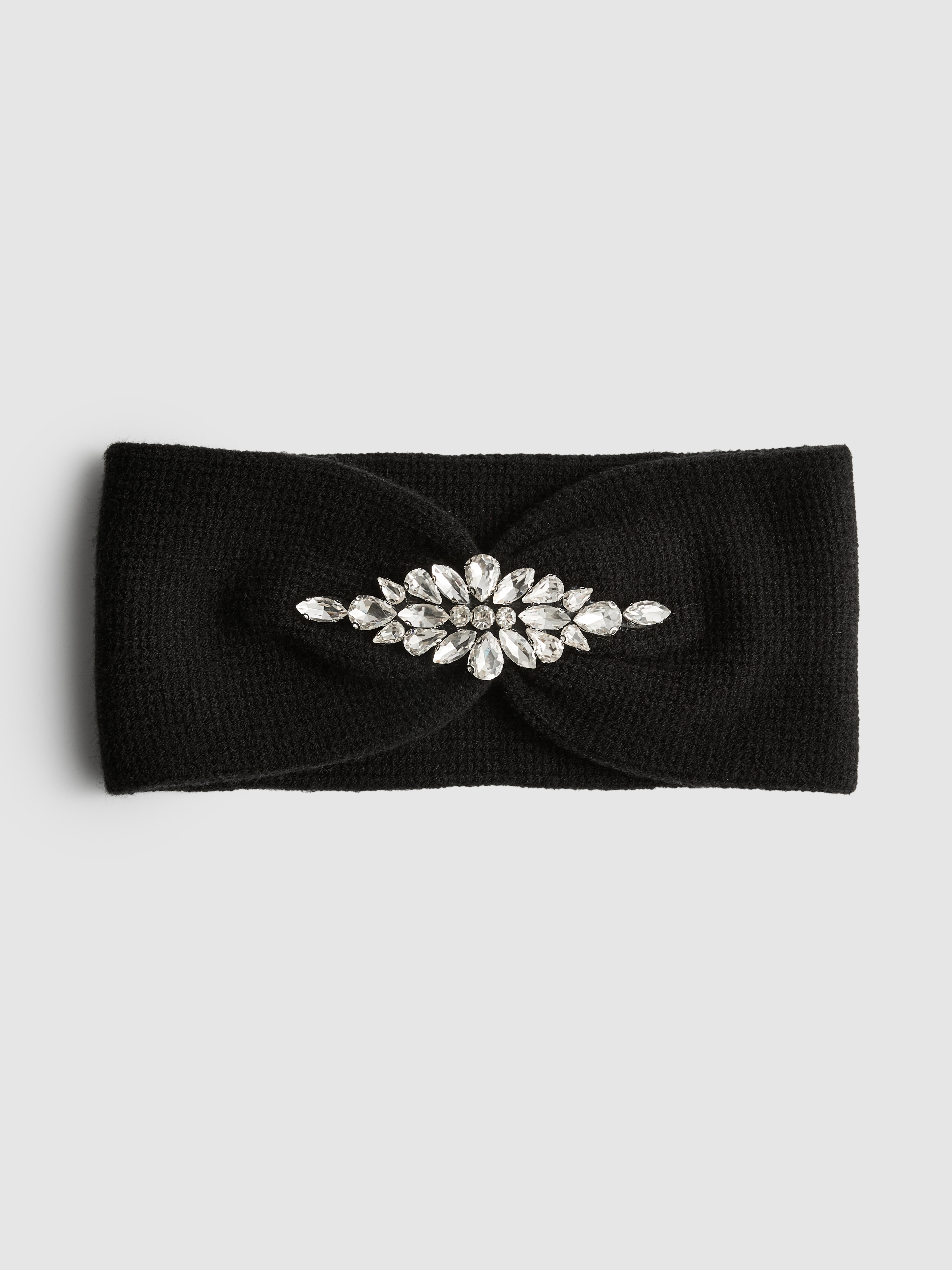 Embellished Knitted Headband