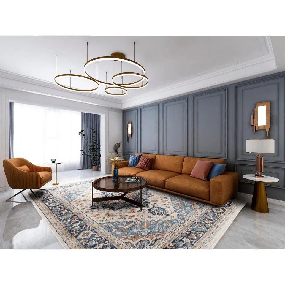 Dutch Lifestyle vloerkleed Birjan L lichtblauw - 160x240cm