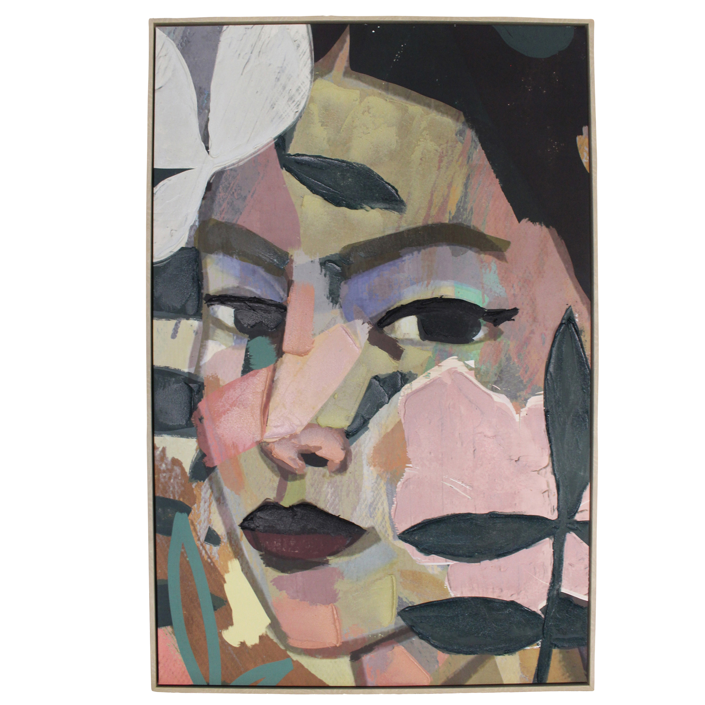 Kersten Canvas Wandschilderij 120 x 80 cm - Multi