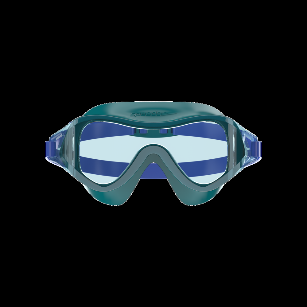 Speedo Low Volume Hybrid Kids' Swim Mask w/ Anti-Fog Lenses, Ages 3+