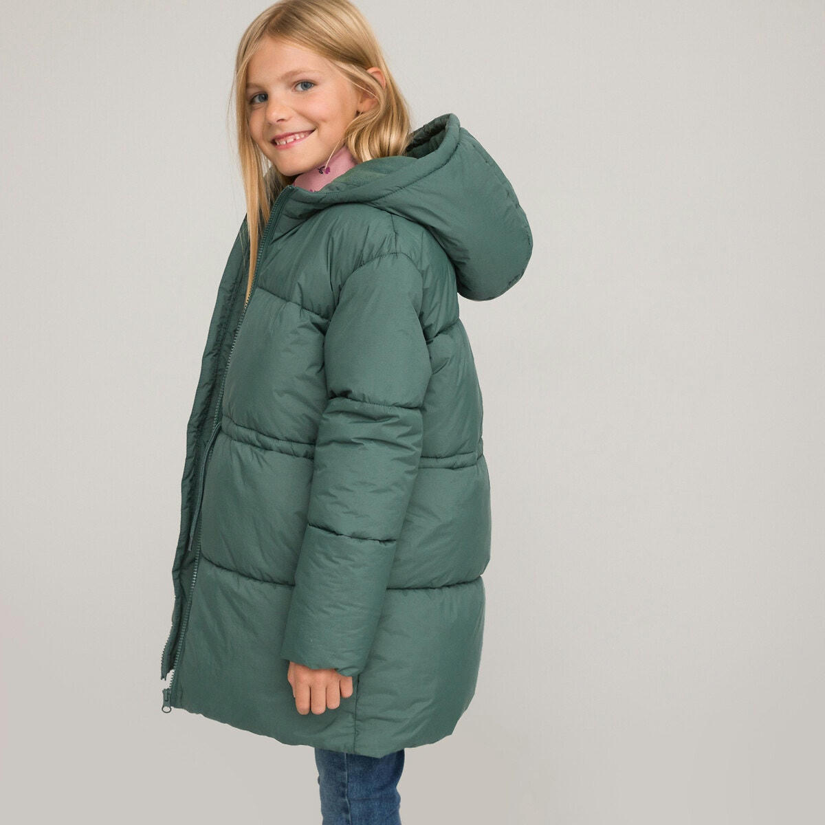 Doudoune chaude à capuche