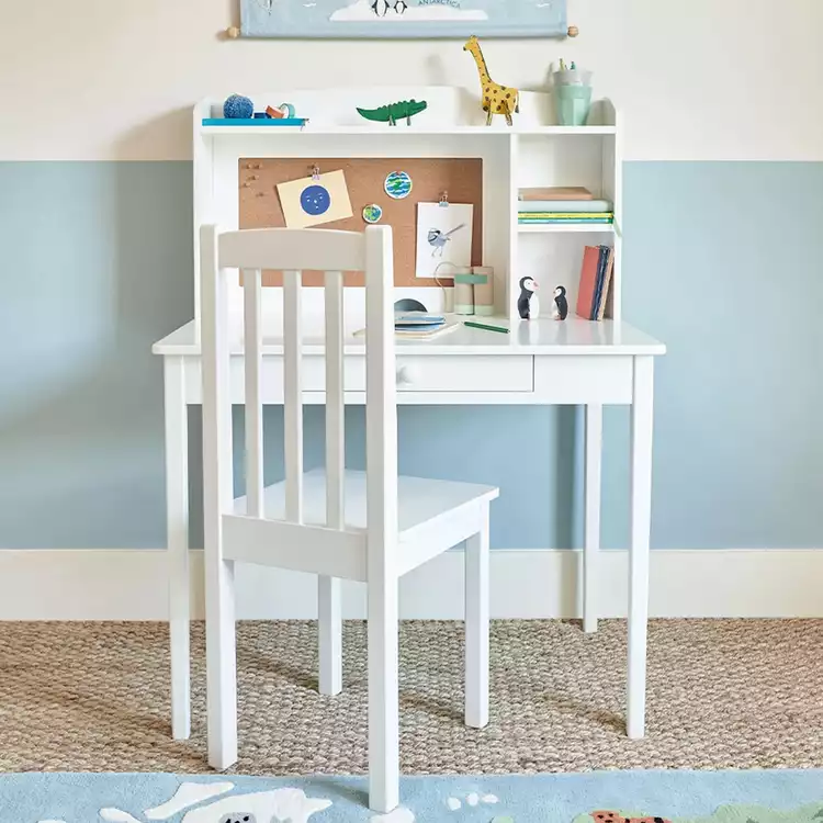 Great Little Trading Company Whittington Table Desk - White
