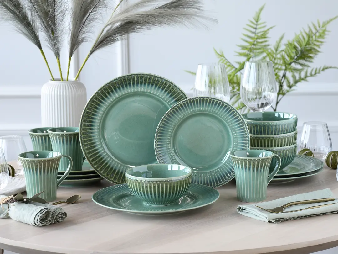 Geschirrset 16-teilig Celadon