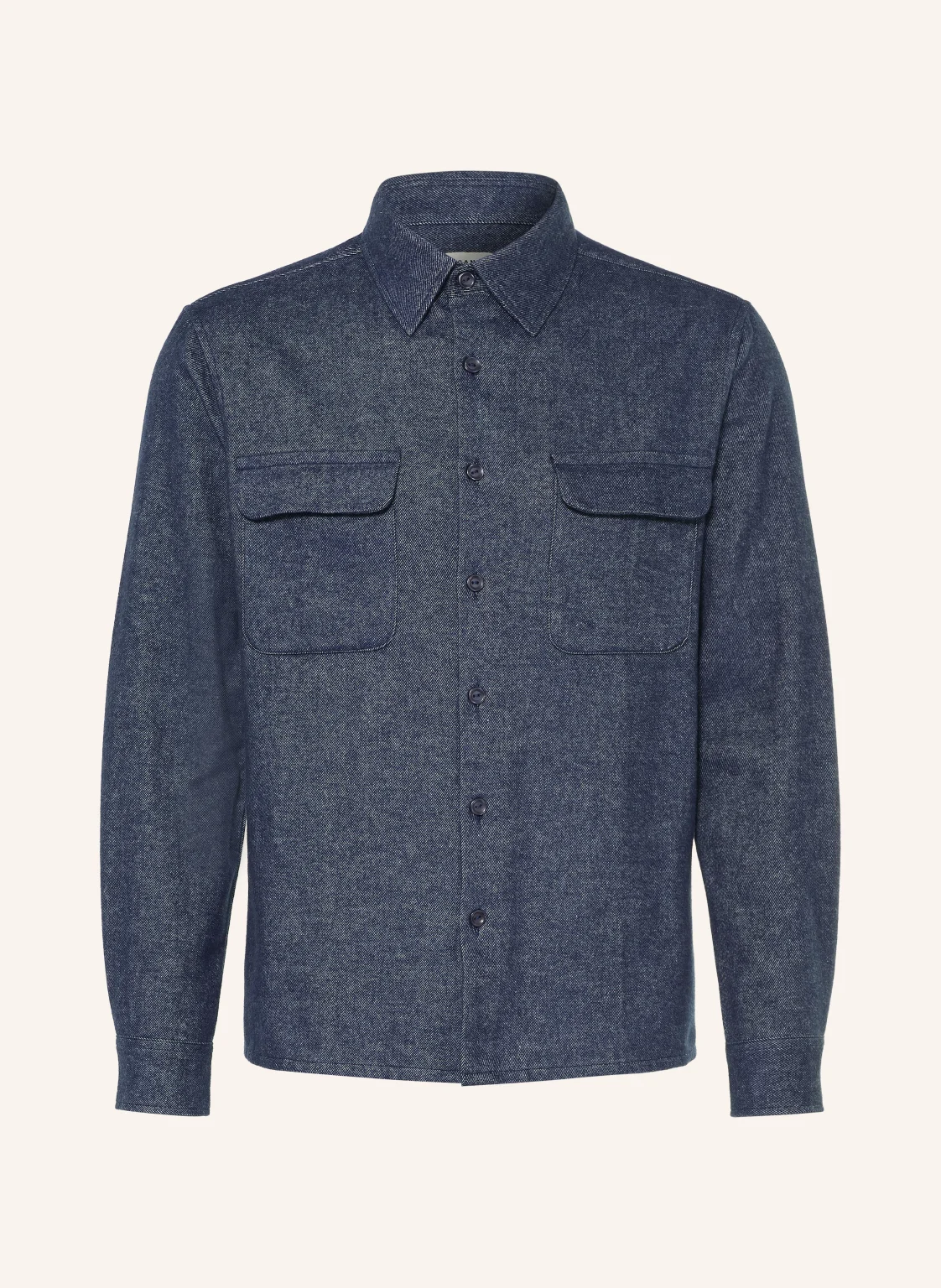 SANDRO Flanellhemd Regular Fit