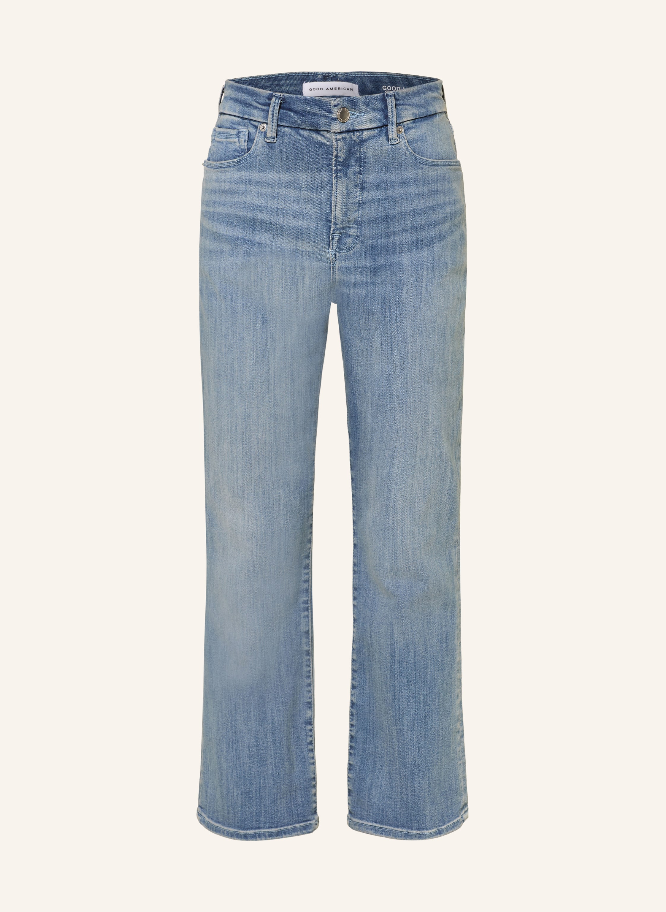 GOOD AMERICAN Cropped-Jeans