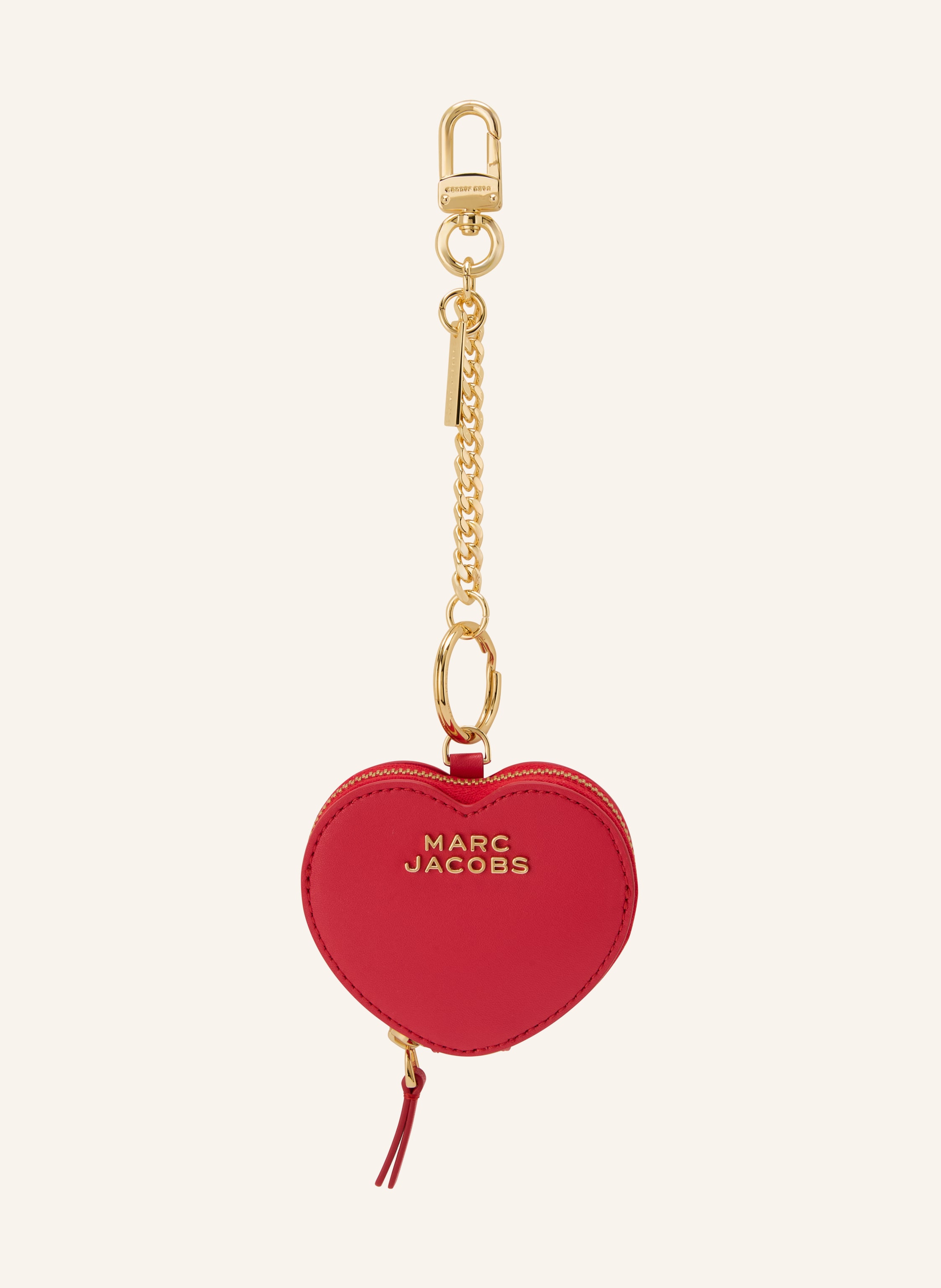 MARC JACOBS Taschenanhänger THE HEART POUCH BAG CHARM