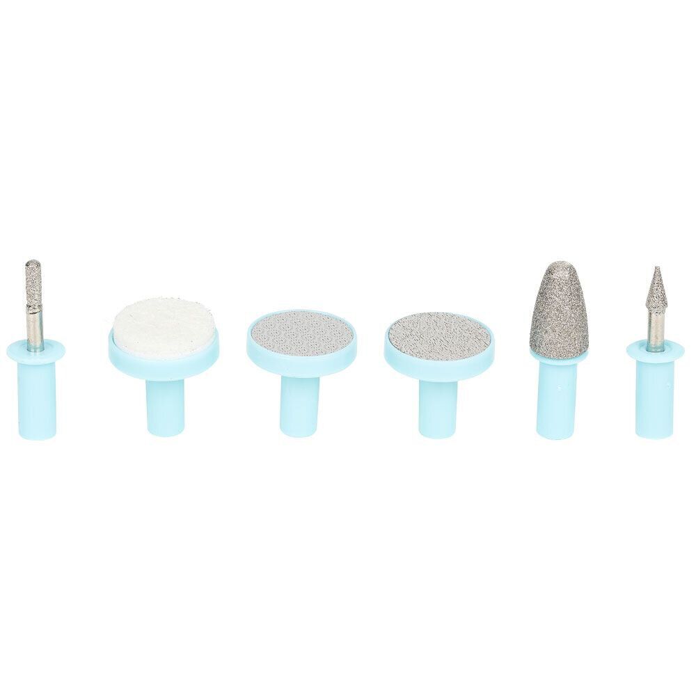 Kit manucure pédicure électrique 6 embouts